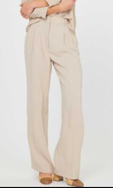CURRENT AIR HIGH WAISTED TROUSERS