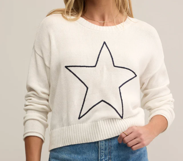 Z SUPPLY LUCKY STAR SWEATER