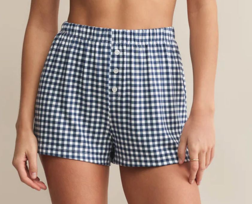 Z SUPPLY MADDIE GINGHAM SHORTS 