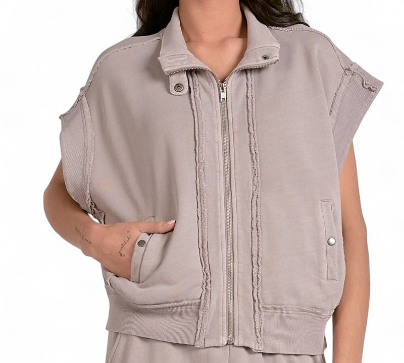 ELAN ZIP UP VEST -XX