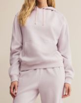 Z SUPPLY LAVENDER ICE HOODIE -XX
