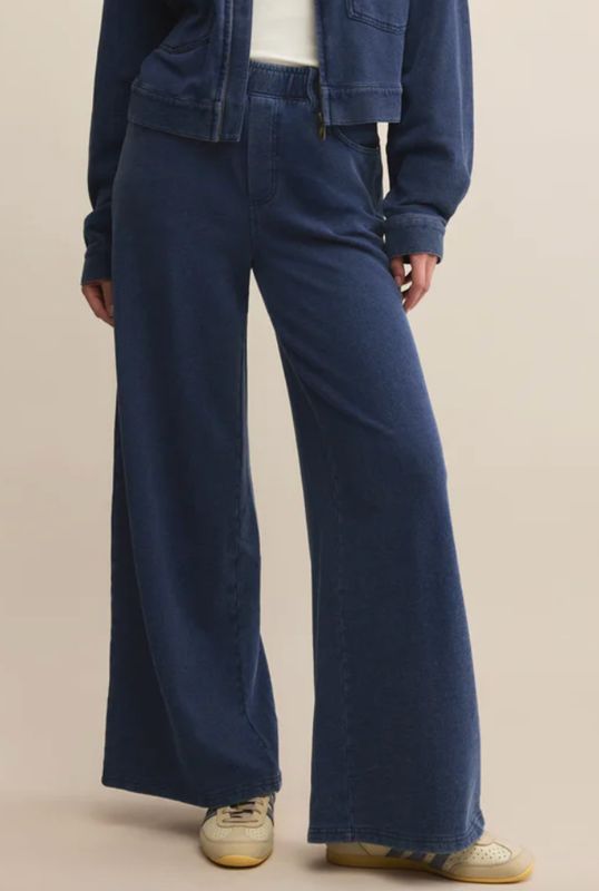 Z SUPPLY KNIT DENIM PANT INDIGO