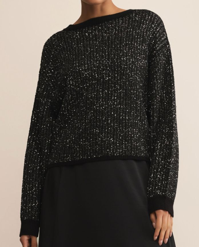 Z SUPPLY SEQUIN SWEATER