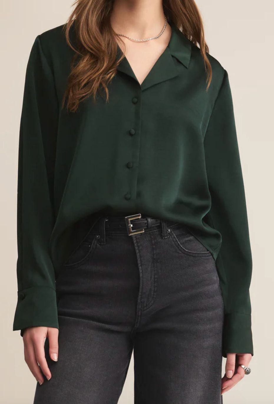 Z SUPPLY ANA SATIN TOP