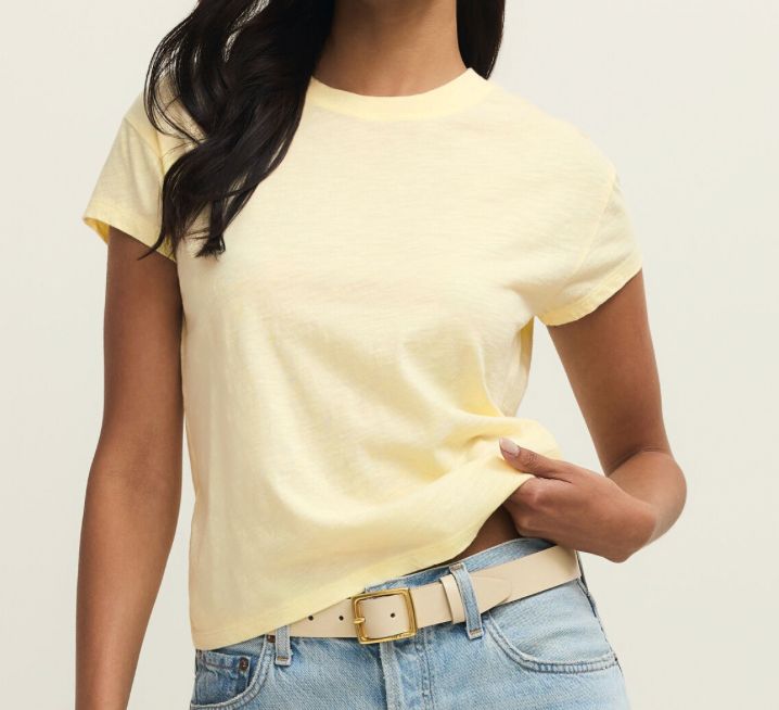 Z SUPPLY MODERN SLUB TEE PINEAPPLE