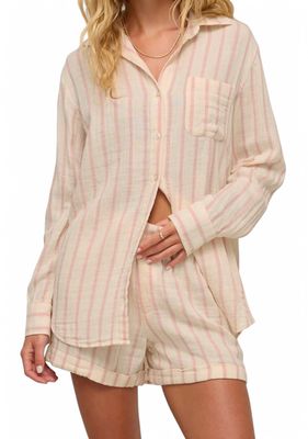 Z SUPPLY SATURDAY STRIPE SHIRT  -XX