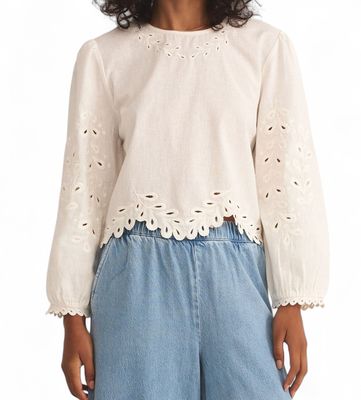 Z SUPPLY AMBROISE TOP WHITE -XX