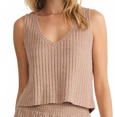 Z SUPPLY SLOANE V-NECK RIB TANK -XX