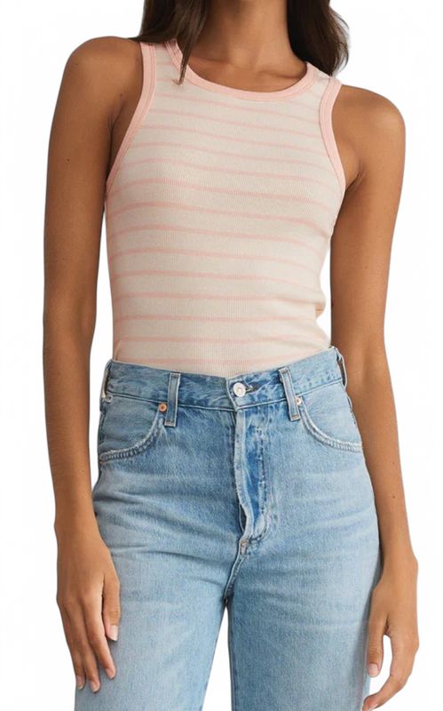 Z SUPPLY HADLEY STRIPED TANK PINK