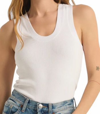 Z SUPPLY SIRENA RIB TANK WHITE
