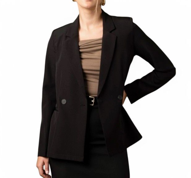 THE WORKSHOP BLAZER JACKET BLACK