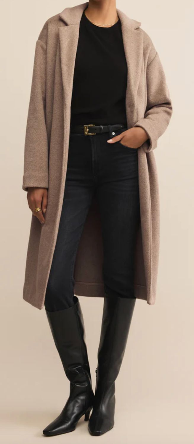 Z SUPPLY MASON COAT SMOKEY