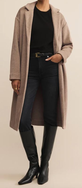 Z SUPPLY MASON COAT SMOKEY