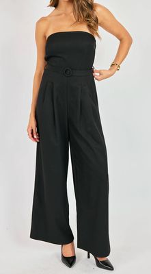 SADIE &amp; SAGE TUBE JUMPSUIT BLACK