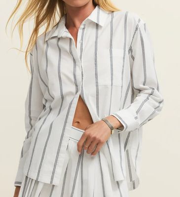 Z SUPPLY ROLLING HILLS SHIRT WHITE