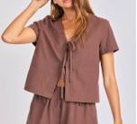 SADIE &amp; SAGE TOP OAK