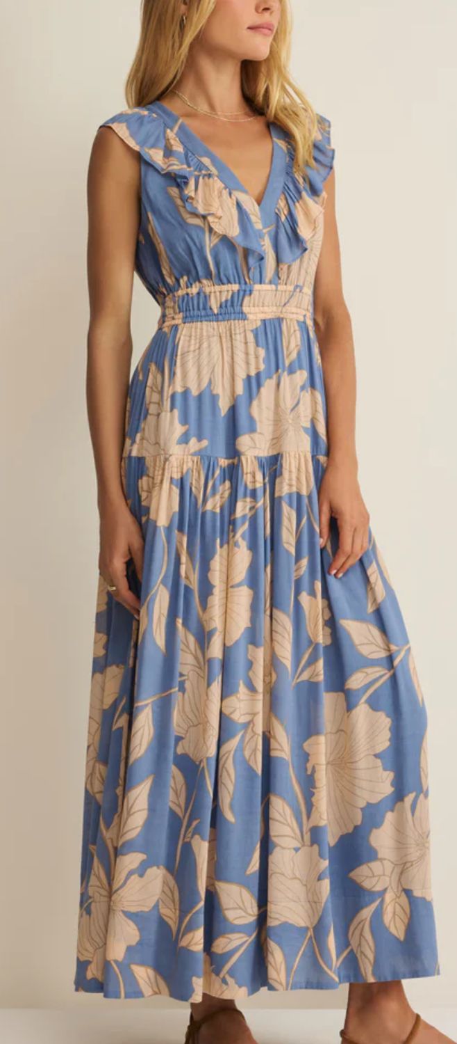 Z SUPPLY FLORAL MAXI DRESS