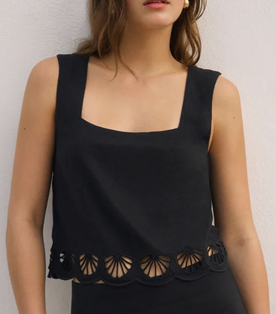 Z SUPPLY EMBROIDERY TOP