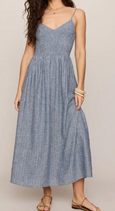 Z SUPPLY ROMY STRIPE MAXI DRESS