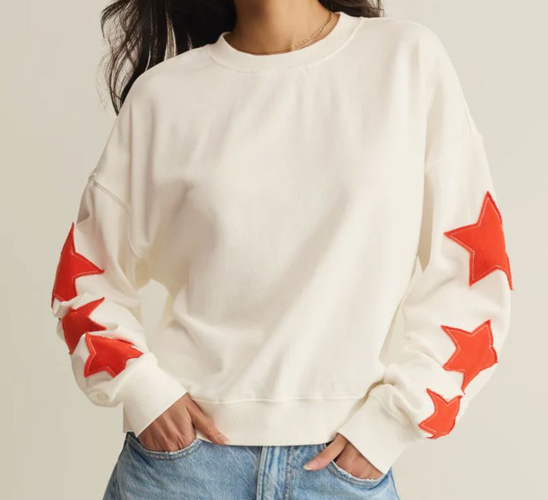 Z SUPPLY STARS SWEATSHIRT