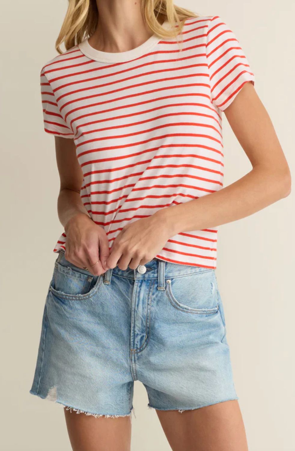 Z SUPPLY JUNIE STRIPE TEE