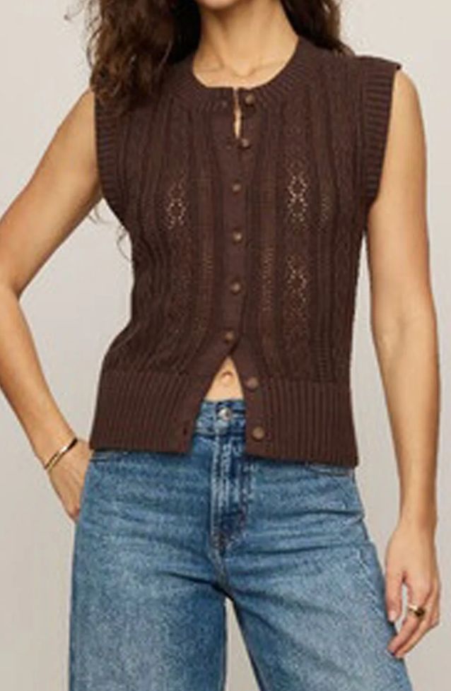 Z SUPPLY CABOT SWEATER VEST