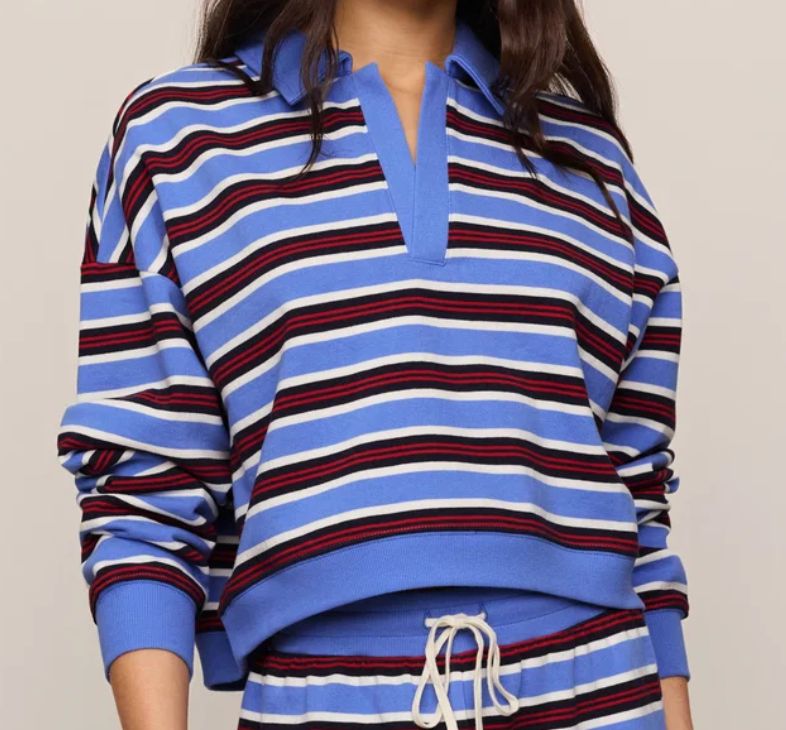 Z SUPPLY LOW KEY STRIPE HENLEY