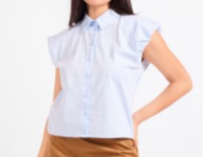 SADIE &amp; SAGE SCHOLAR GATHERED TOP
