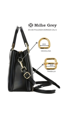 media luna 20 cal 6 dorado precio x unidad