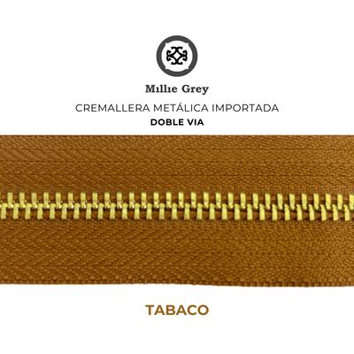 Cremallera Metálica  precio x metro