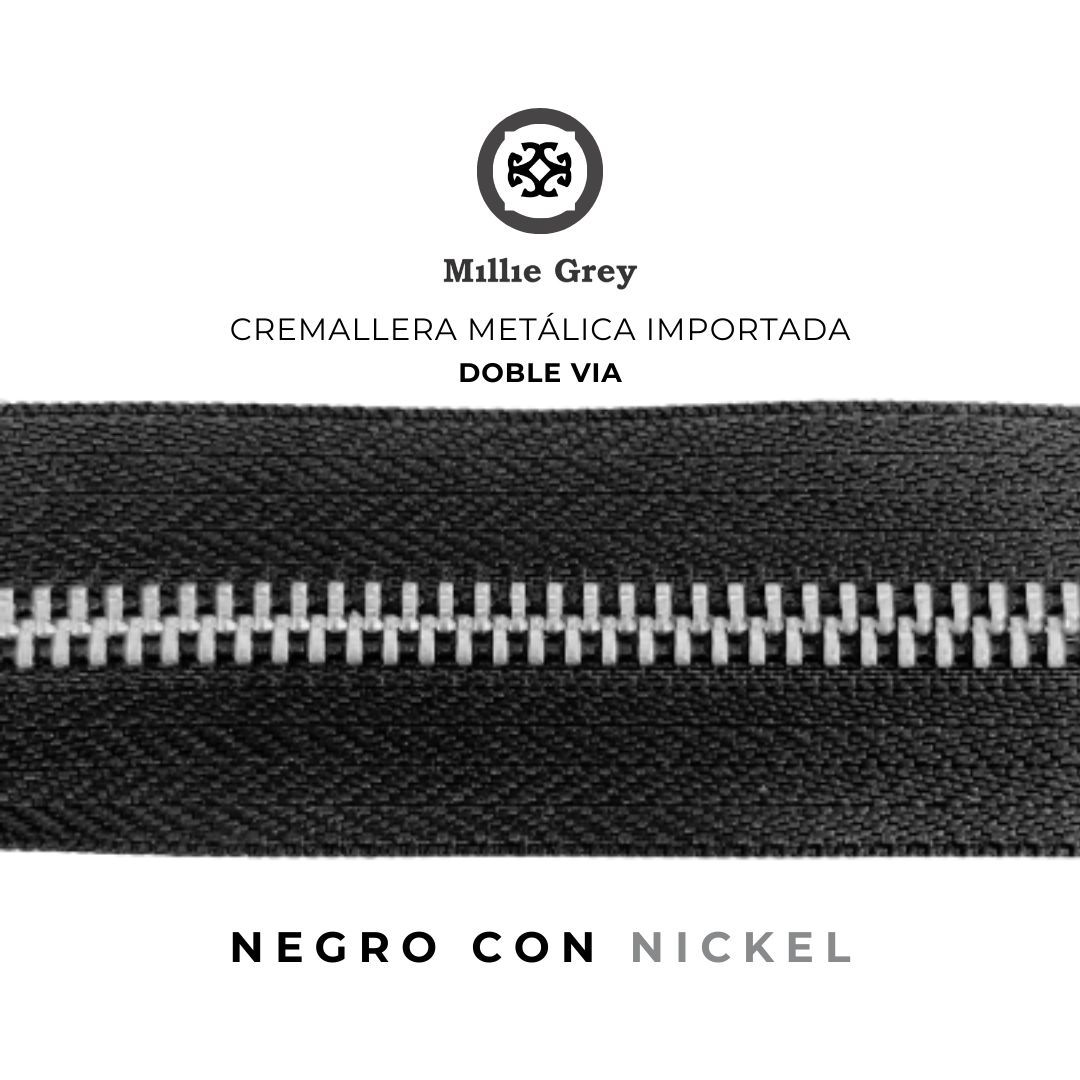 Cremallera Metálica precio x metro