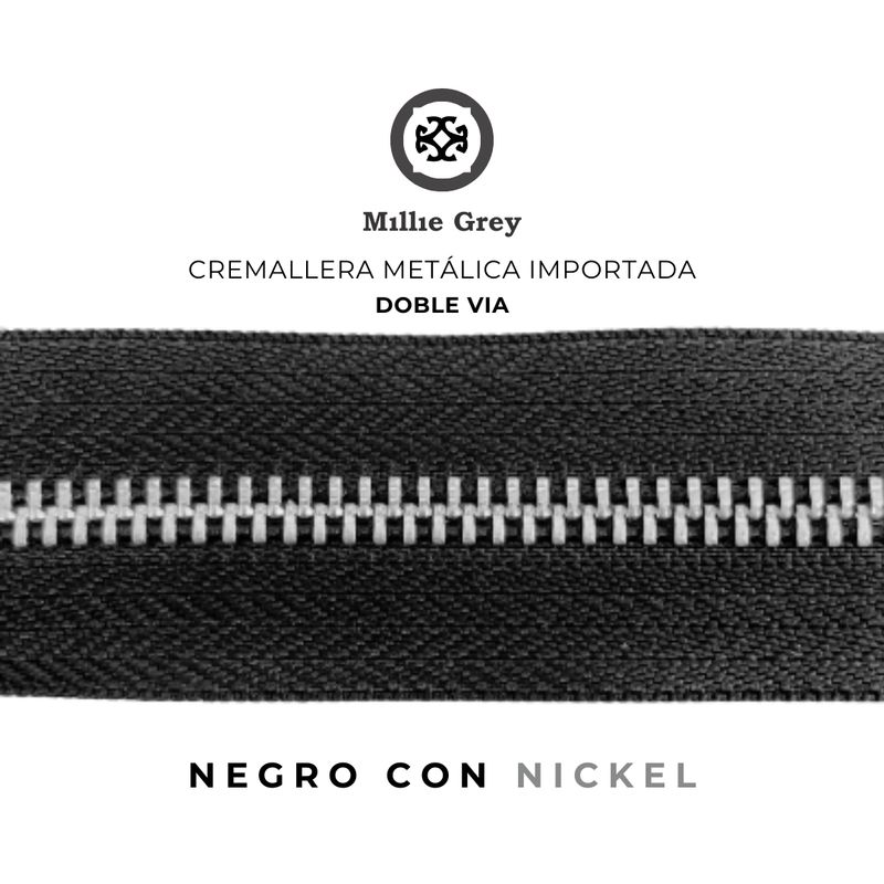 Cremallera Metálica precio x metro