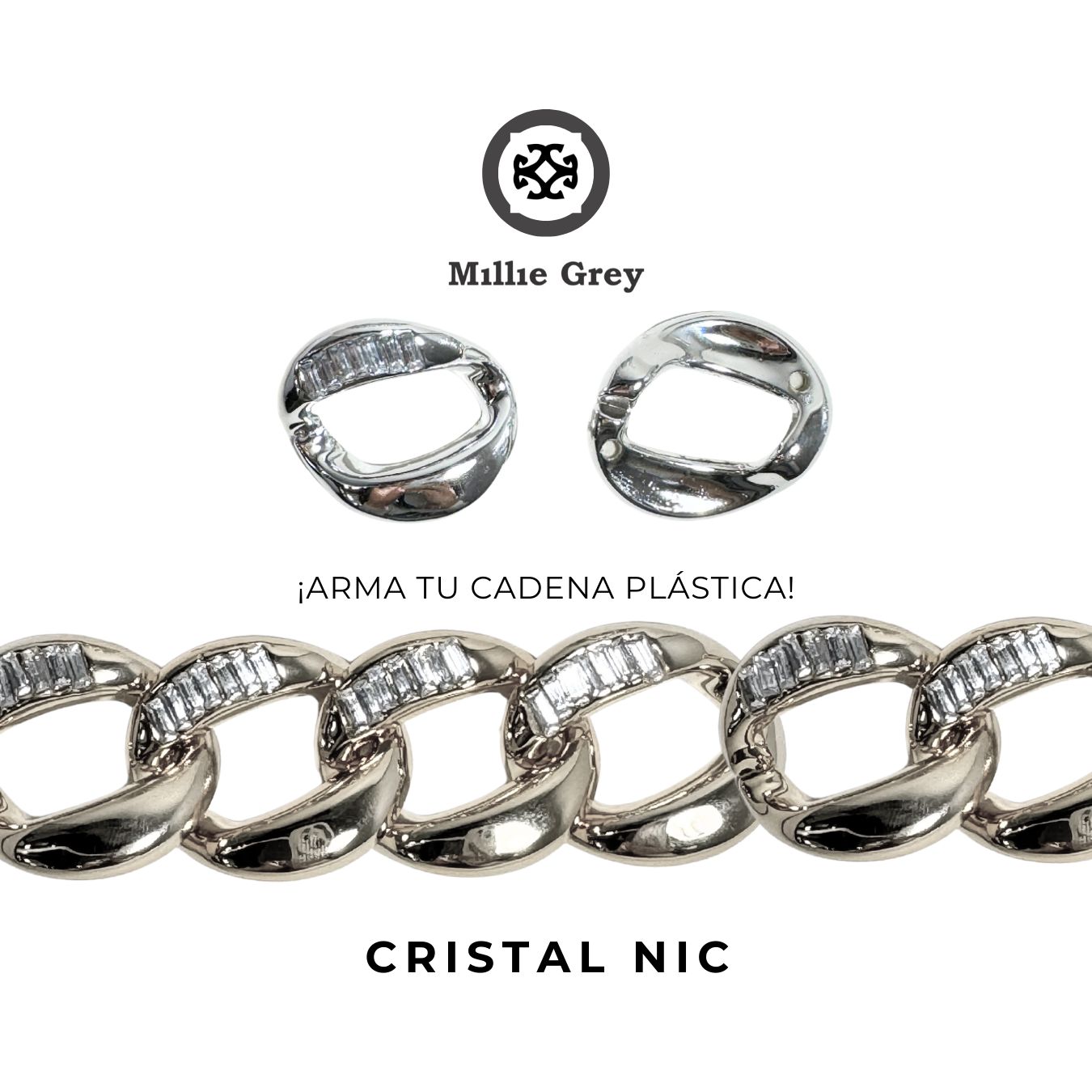 CRISTAL NIC Cadena Plástica niq precio x eslabón
