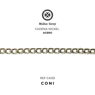 CONI  Cadena en Hierro Nickel precio x metro