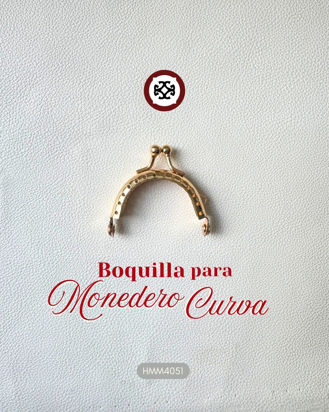 BOQUILLA PARA MONEDERO CURVA  precio x unidad