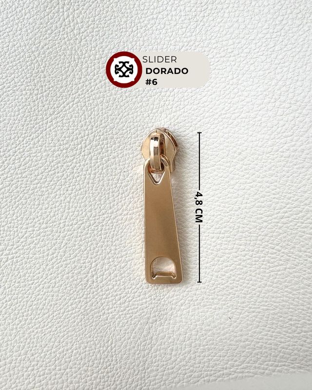 Slider #6 nylon - dorado