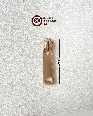 Slider #6 nylon - dorado