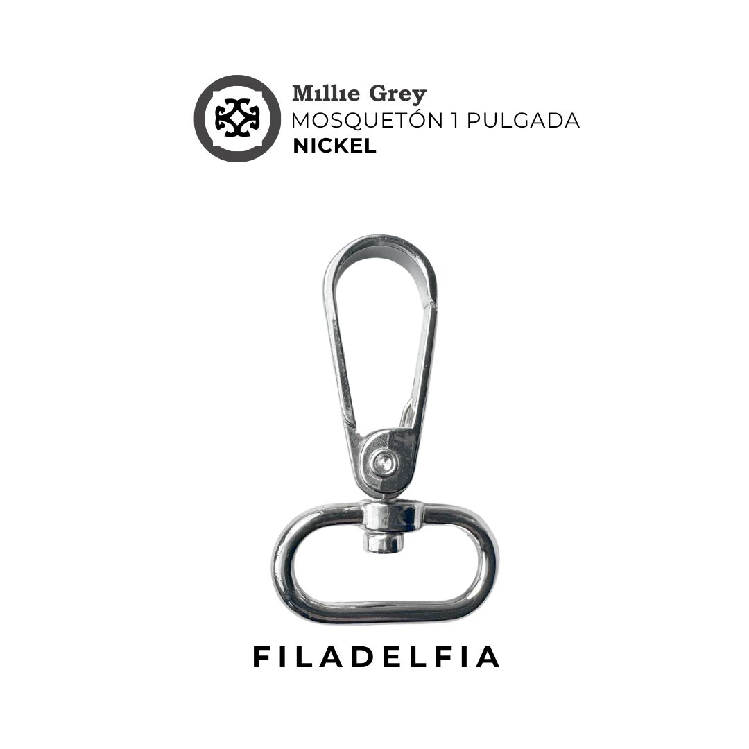 Mosqueton Dorado  de pulgada (2,5 cm) - Filadelfia   precio x unidad