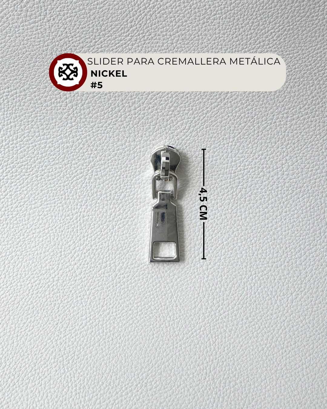 Slider #5 metalica - niquel