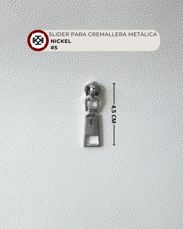 Slider #5 metalica - niquel