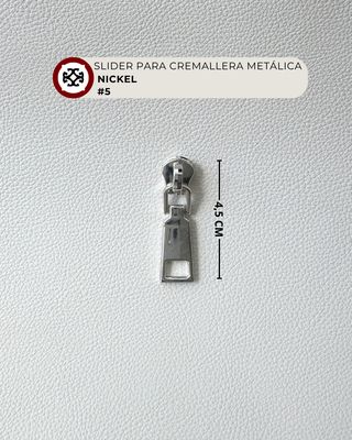 Slider #5 metalica - niquel
