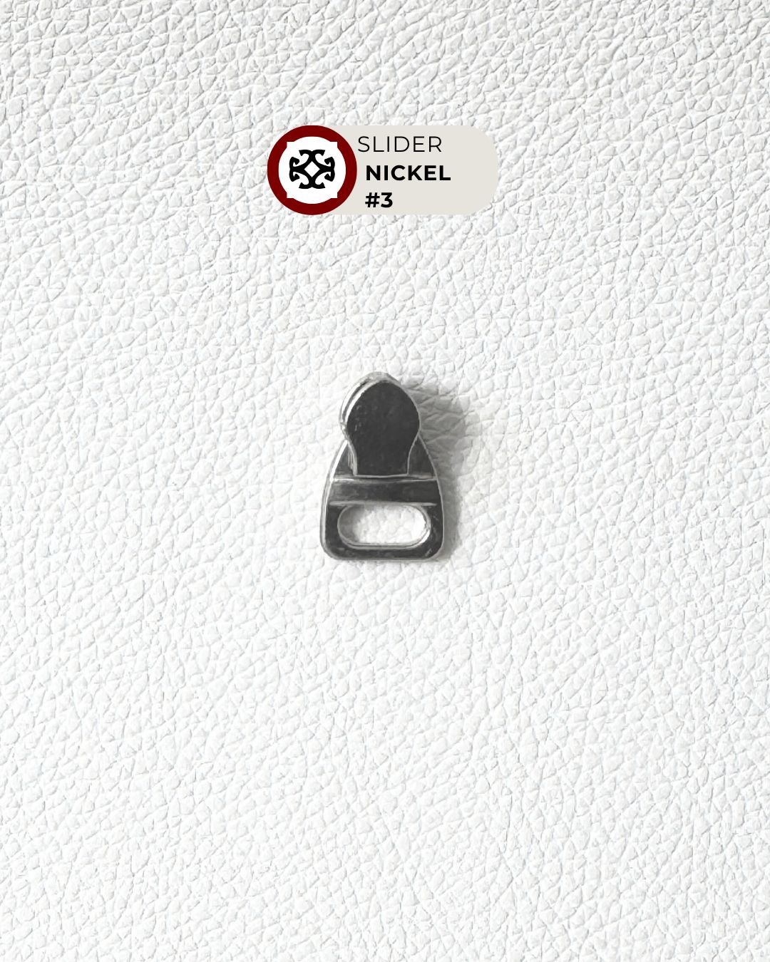 Slider # 3 nylon - niquel