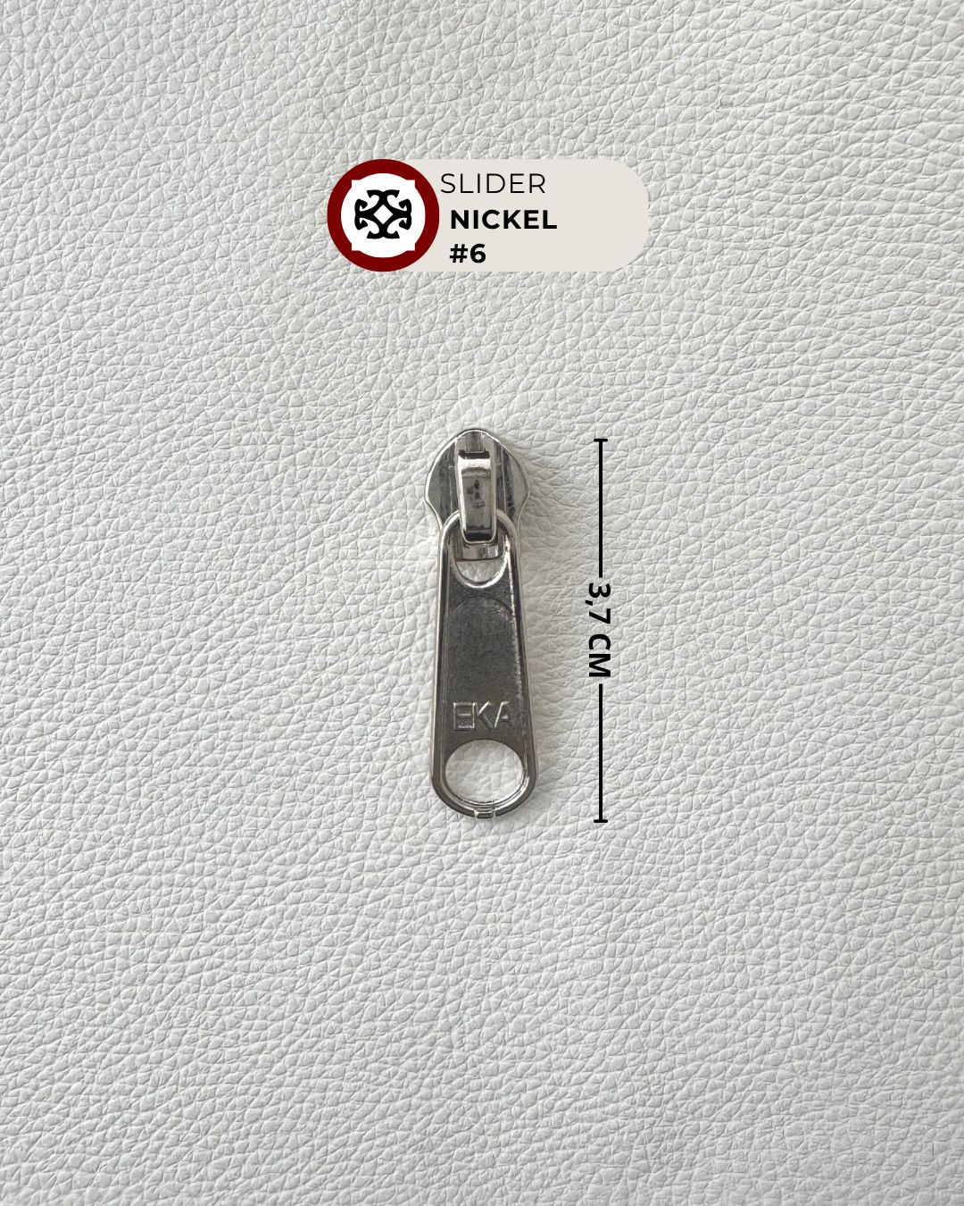 Slider #6 nylon-niquel