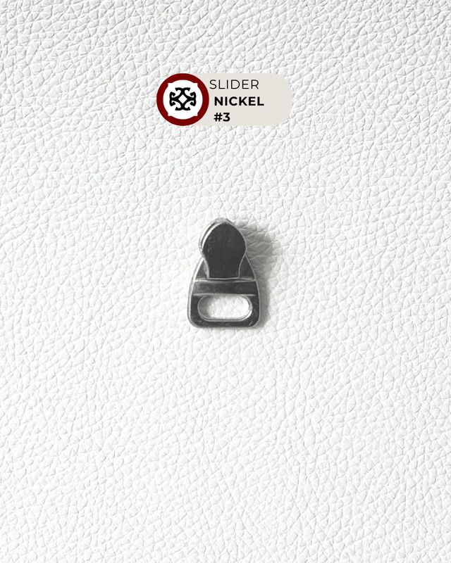 Slider # 3 nylon - niquel