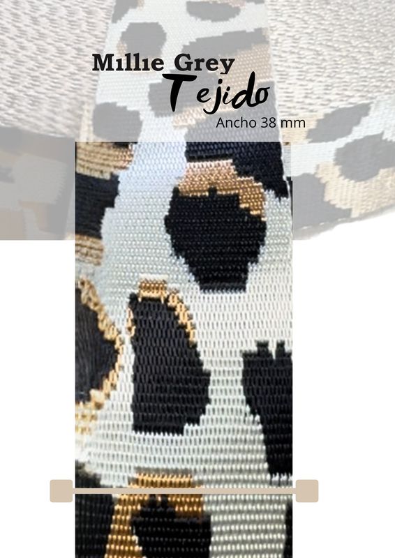 Reata Leopardo dor precio x metro