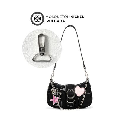 Mosqueton Niquel de 1 pulgada (2,5 cm)​ - precio x unidad