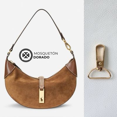 Mosqueton Dorado de 1 pulgada (2,5 cm)​ - precio x unidad