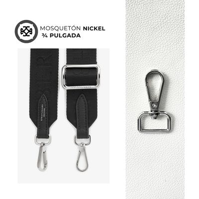 Mosqueton Niquel 3/4 de pulgada (2 cm)​ - precio x unidad