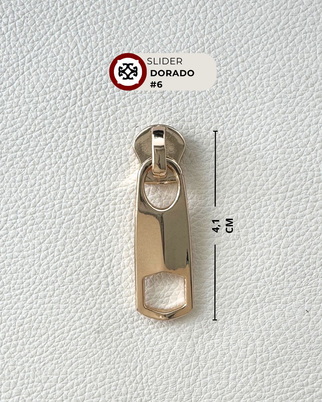Slider #6 nylon - dorado
