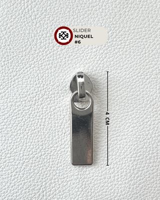 Slider #6 nylon-niquel
